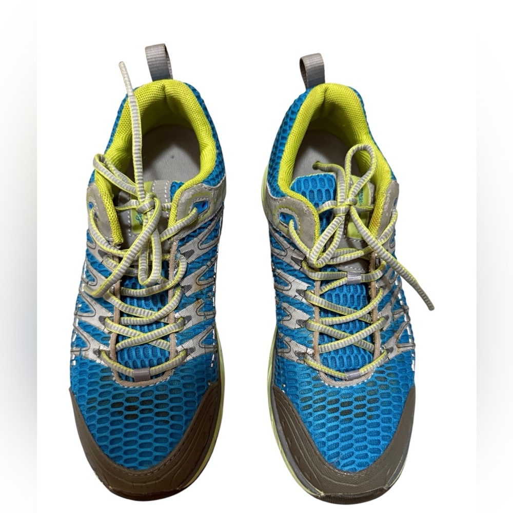 Eddie Bauer Blue and Green Women's Sneakers